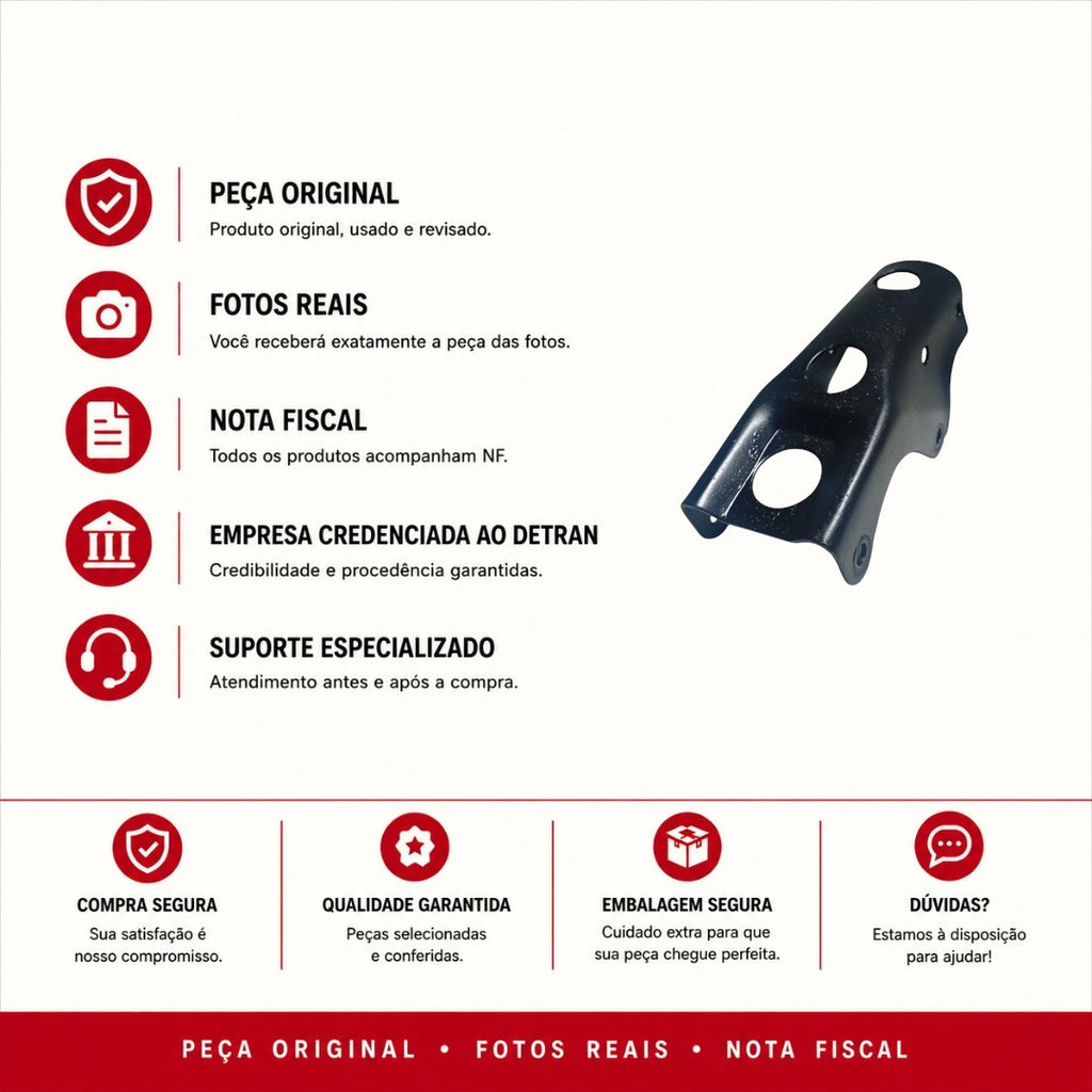 Suporte Peito Motor Sundown Max 125 Original