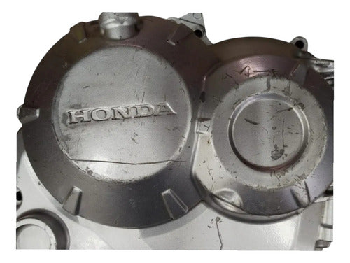 'Tampa Direita Embreagem Honda Titan Fan Start Bros 160 Original Prata Prata'