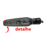 Seta Dianteira Esquerda Suzuki V-Strom 1050 2020 2021 2022 2023 Original Detalhe