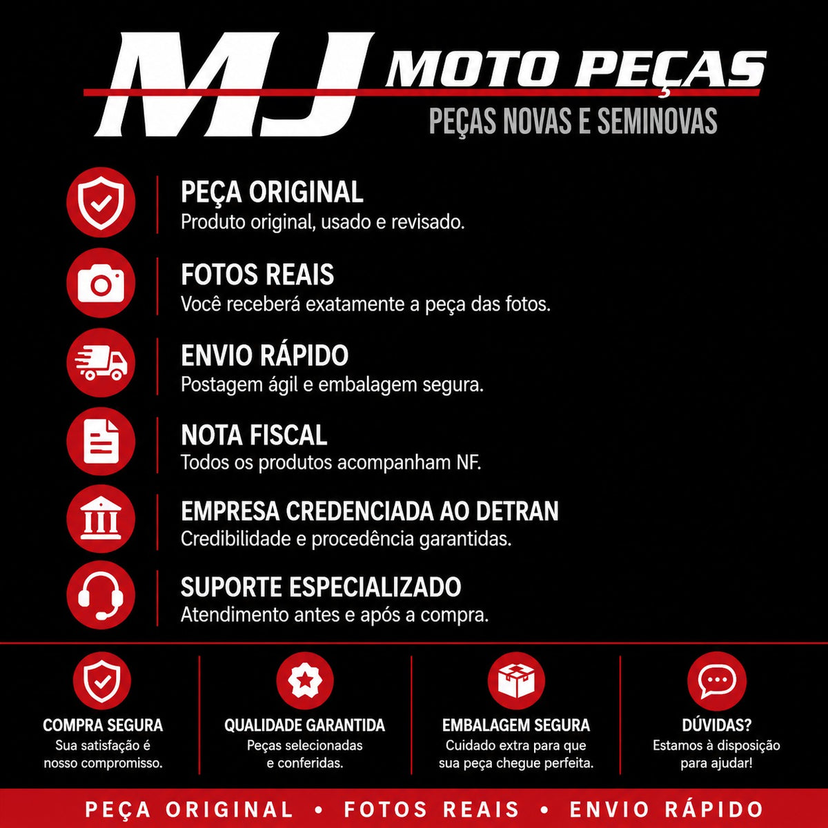 'Componente Dianteiro Honda Cb50 1973 A 1976 Original' | MJ Moto Peças