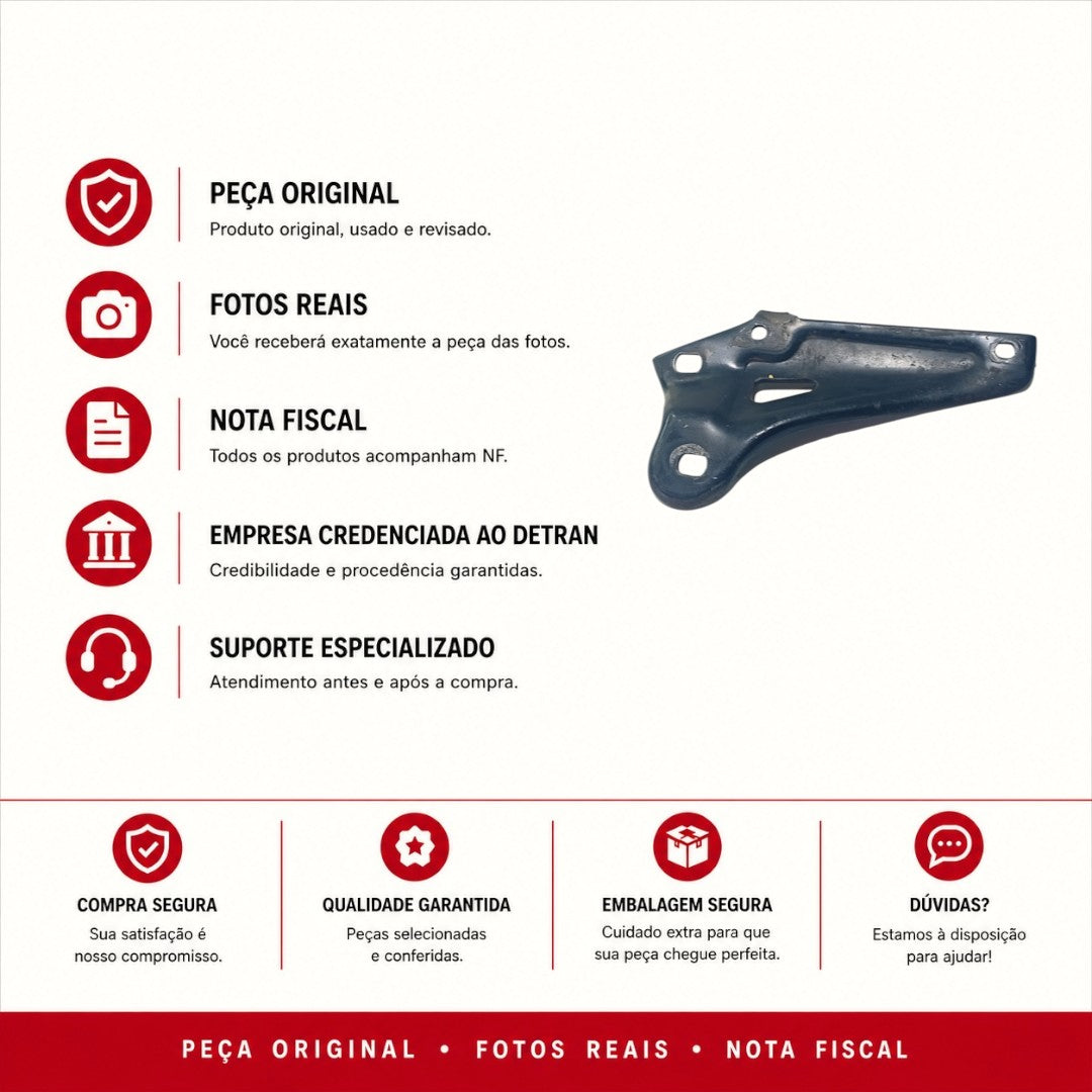 Suporte Escapamento Honda C100 Dream 1992 1993 1994 1995 1996 1997 1998 Original
