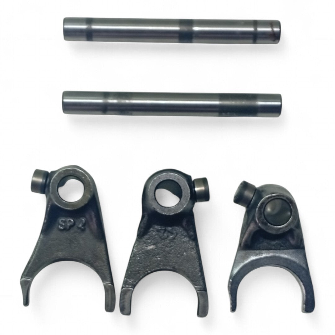 Kit Garfo Seletor De Marcha Dafra Apache 150 2010 2011 2012 2013 2014 2015 Original - foto 3