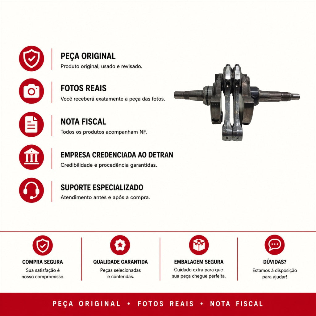 Virabrequim Ducati Multistrada 950 2017 2018 2019 2020 2021 Original