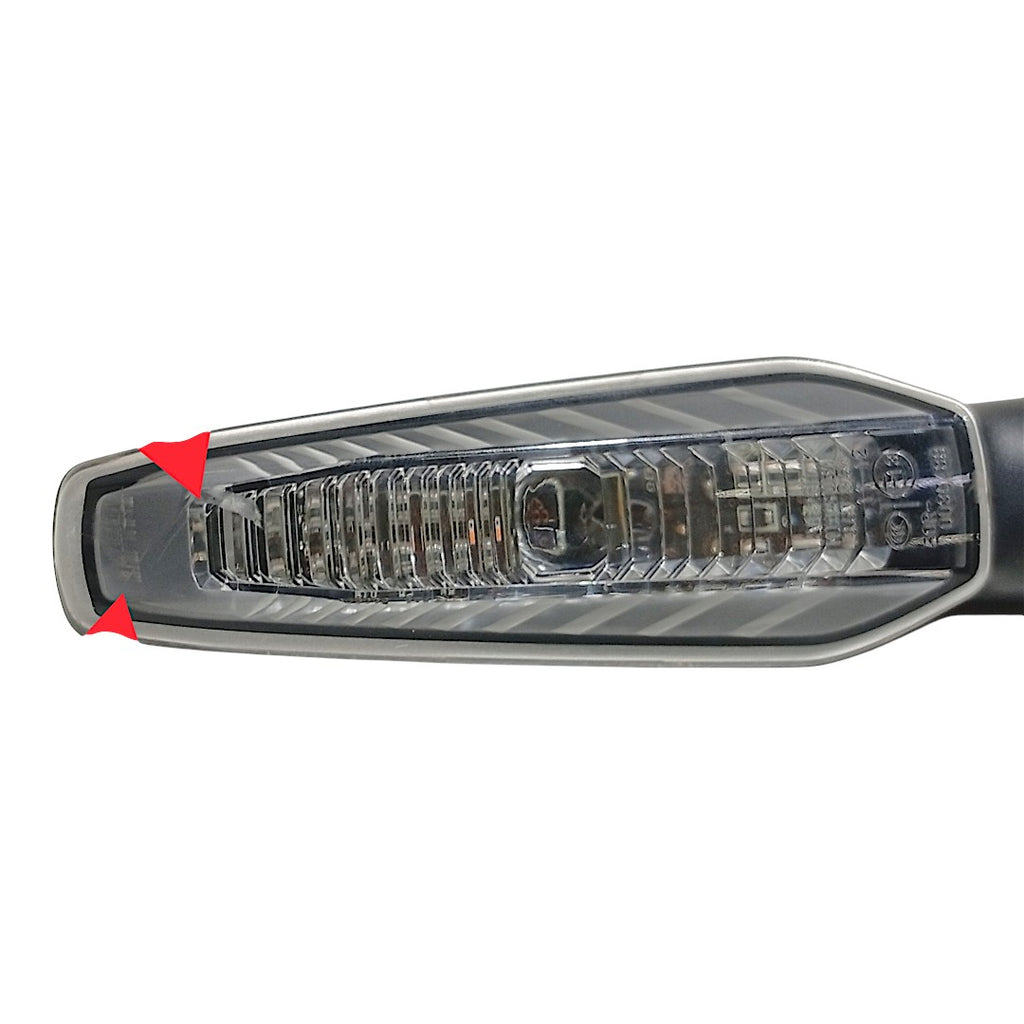 Par Piscas Dianteiros Suzuki V-Strom 1050 2020 2021 2022 2023 2024 2025 2026 Original Detalhe