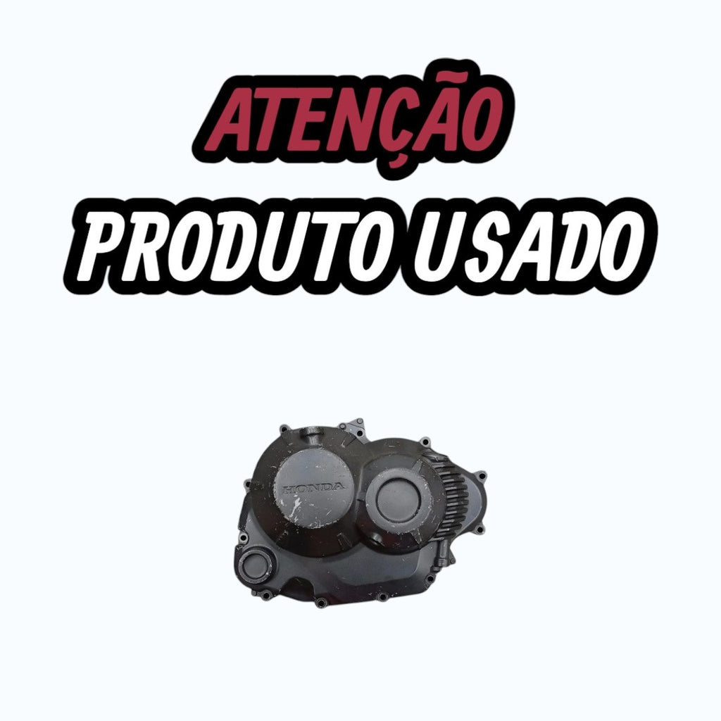 'Tampa Direito Embreagem Honda Titan Fan Start Bros 160 Original' Preto
