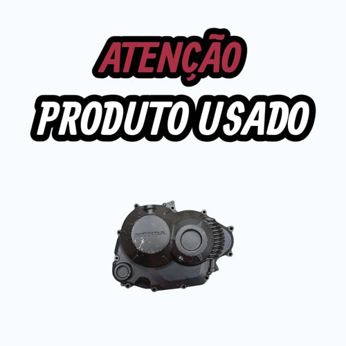 'Tampa Direito Embreagem Honda Titan Fan Start Bros 160 Original' Preto