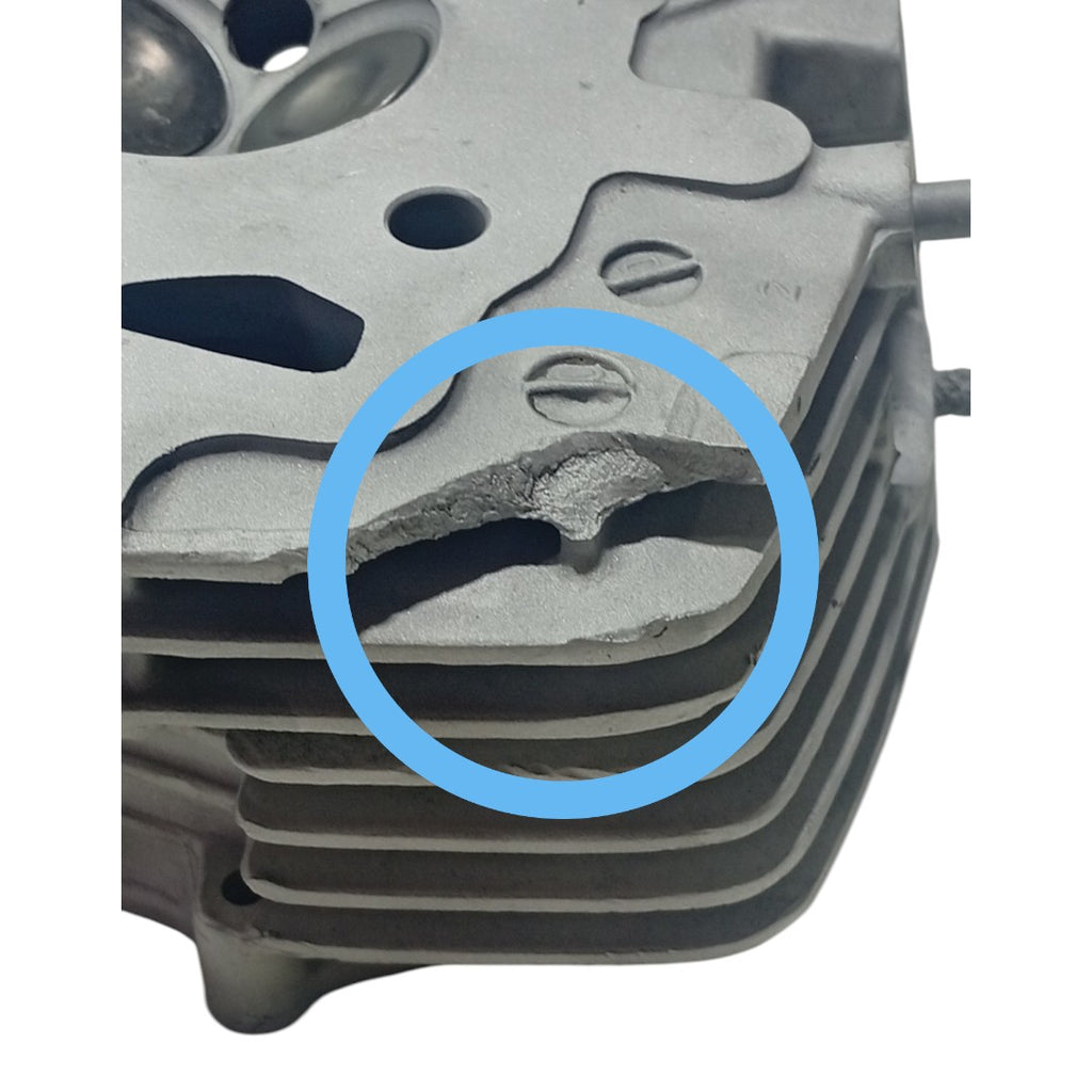 'Cabeçote Completo Honda Titan 125 2002 A 2004 Original Detalhe' | MJ Moto Peças