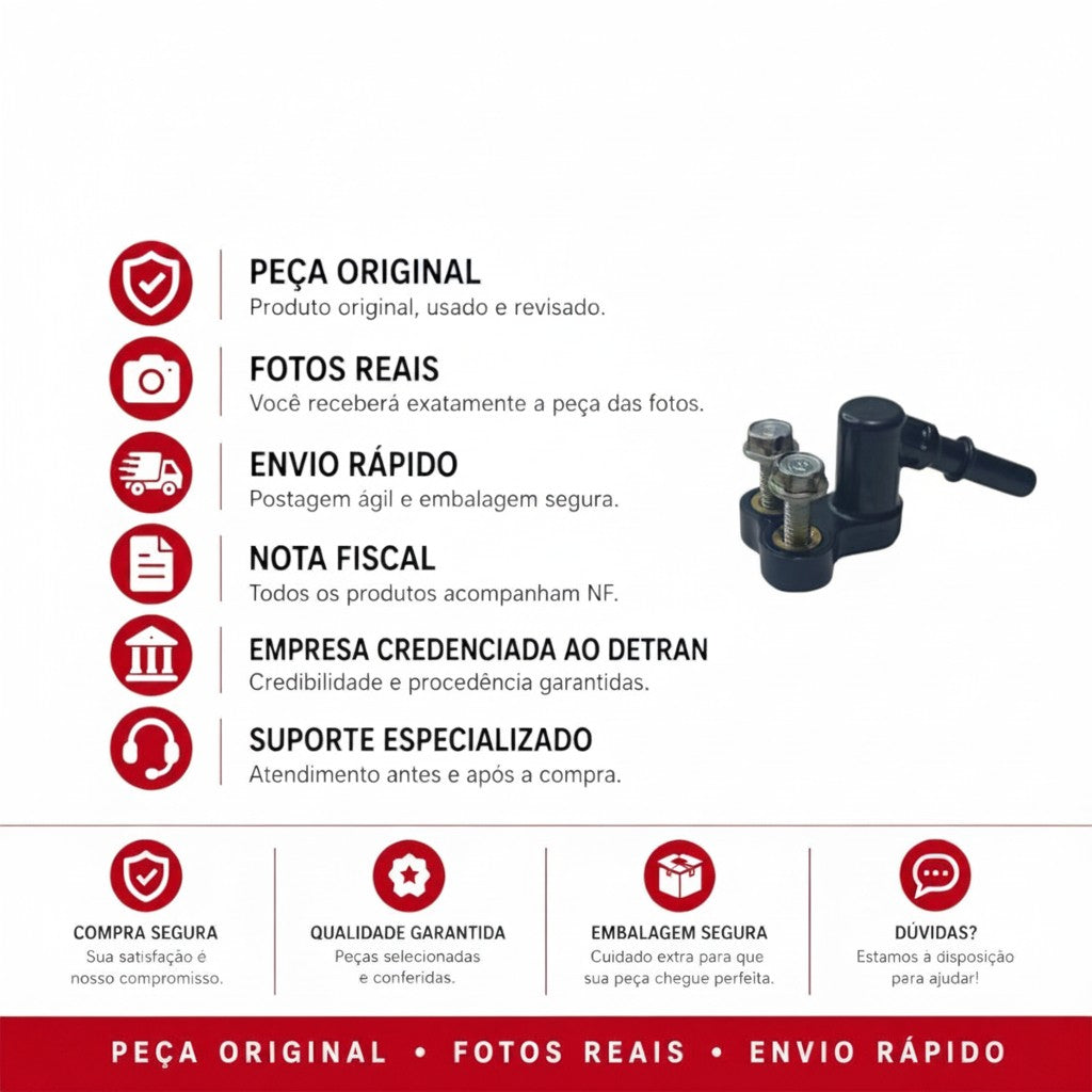 Junção Bico Injetor Honda Sahara 300 2024 2025 2026 Original