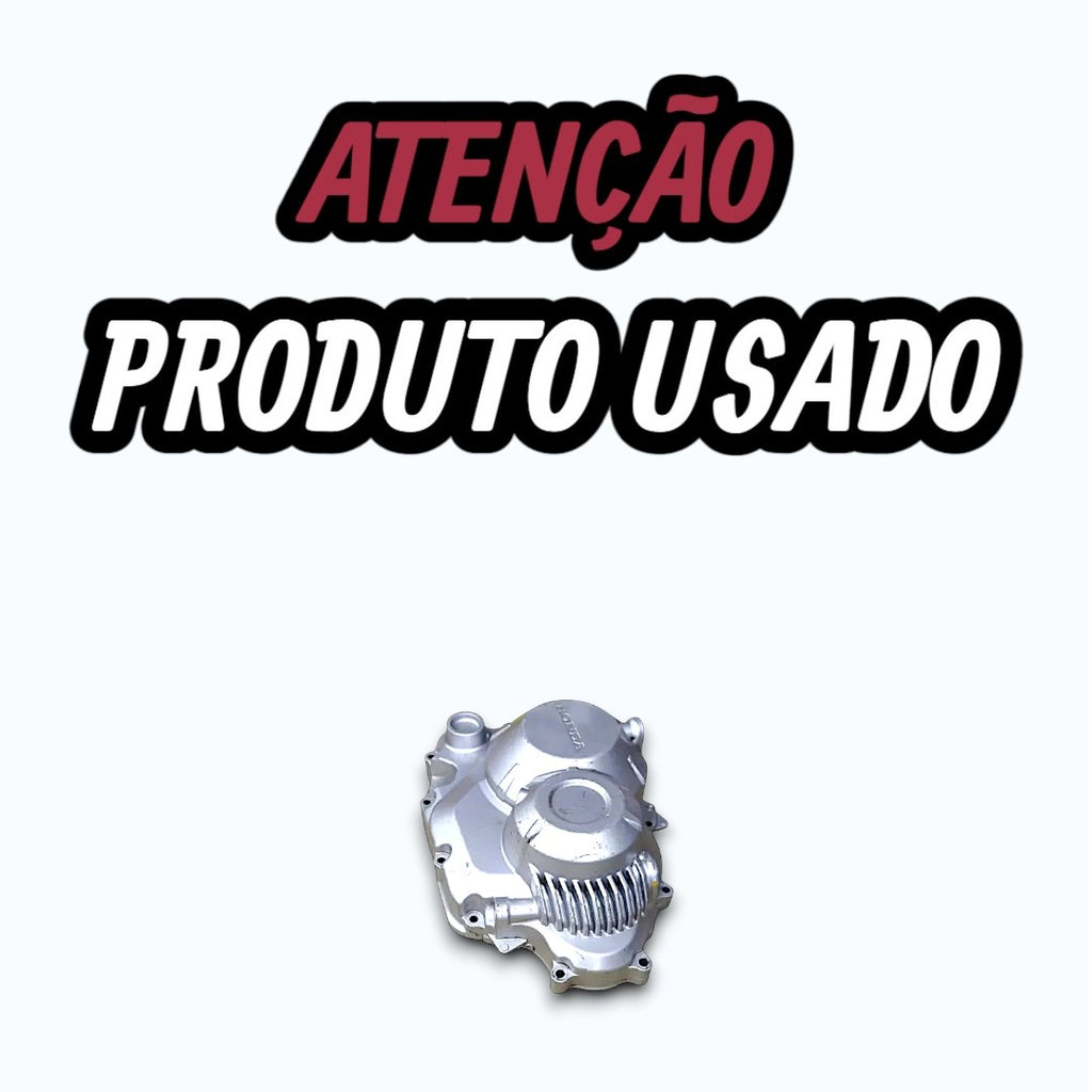 'Tampa Direita Embreagem Honda Titan Fan Start Bros 160 Original Prata Prata'