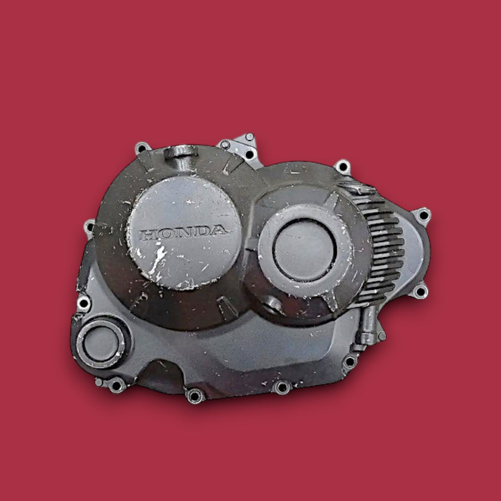 Tampa Direita da Embreagem Original Honda CG 160 Titan Fan Start Bros Preta