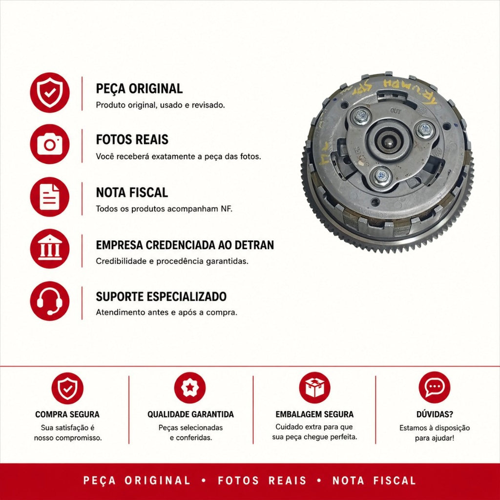 Embreagem Completa Triumph Speed 400 2024 2025 2026 Original