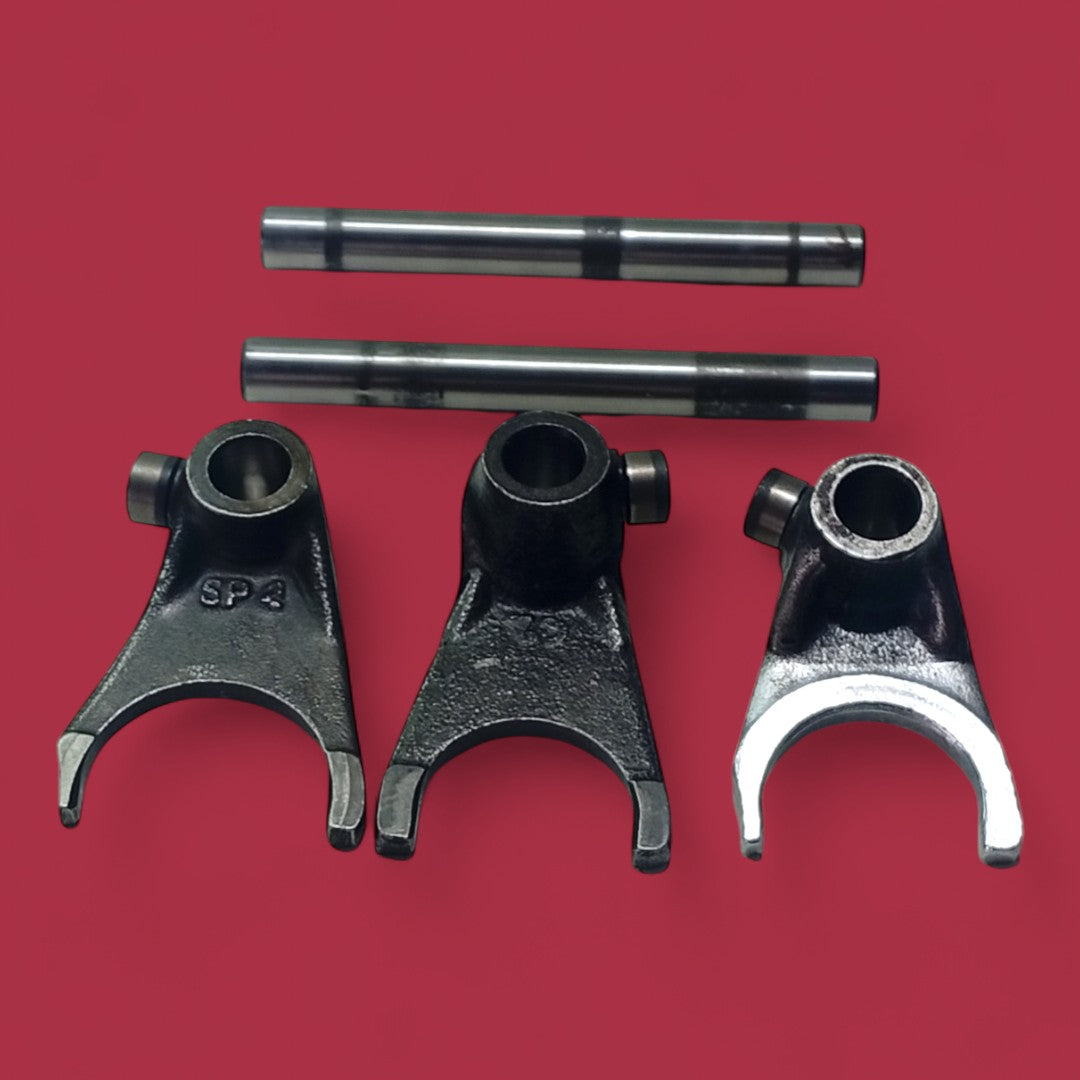 Kit Garfo Seletor De Marcha Dafra Apache 150 2010 2011 2012 2013 2014 2015 Original - foto 1